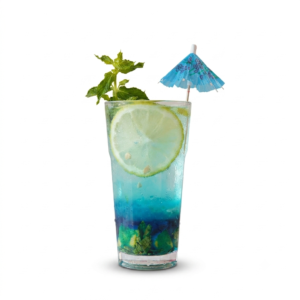 Blue mojito classic